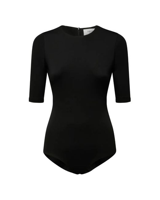 HIBOURAMA Black Second Skin Bodysuit