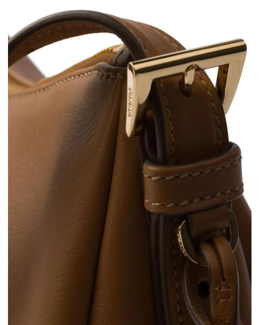 Prada Aimée ショルダーバッグ M Brown