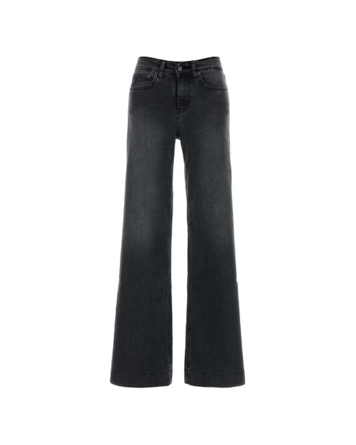 Lois Blue Lorna Wide-Leg Jeans