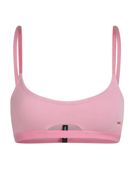 Karl Lagerfeld Ikon ピープホール ブラレット Pink
