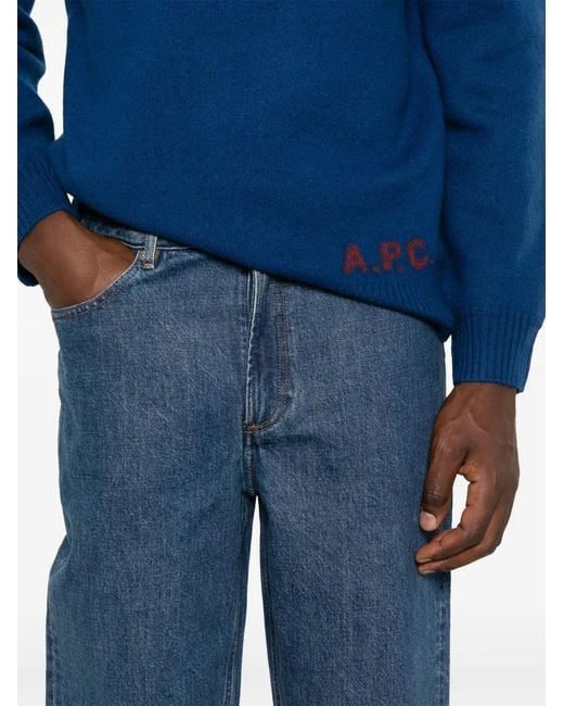 A.P.C. Blue Martin Jeans for men