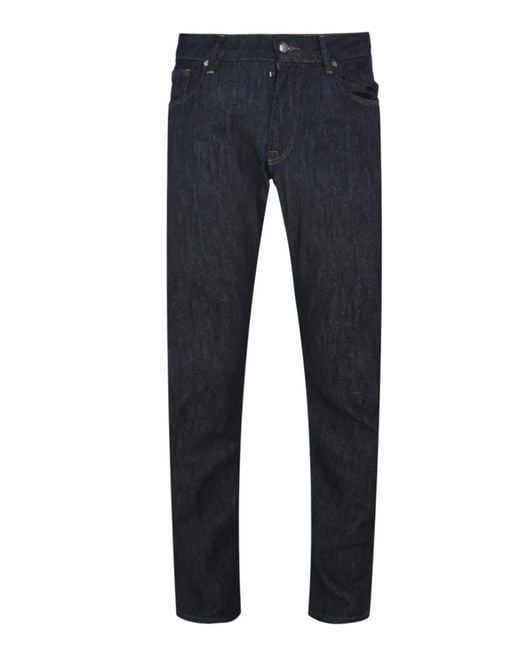 Pal Zileri Blue 5 Pocket Jeans for men