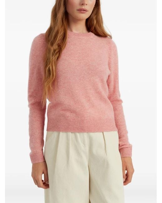 Chinti & Parker Pink Pull En Cachemire