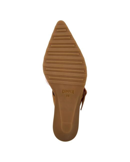 Camper Brown Anita Strap Mules
