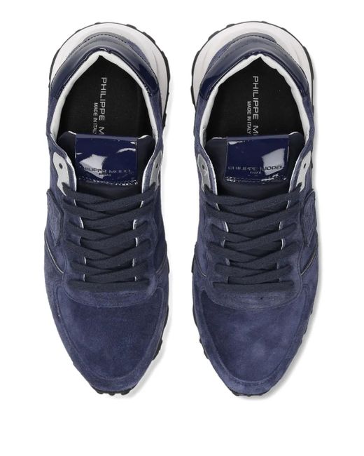 Philippe Model Blue Tropez Haute Sneakers