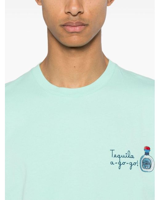 X Portofino t-shirt Dry Gin Mc2 Saint Barth pour homme en coloris Blue