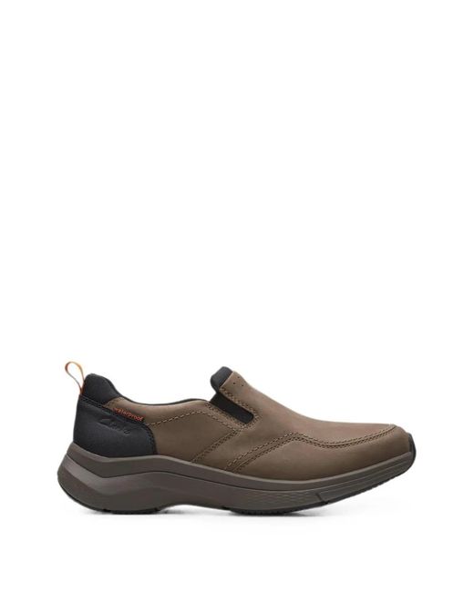 Clarks Gray Wave 2.0 Edge Slip-On Sneakers for men