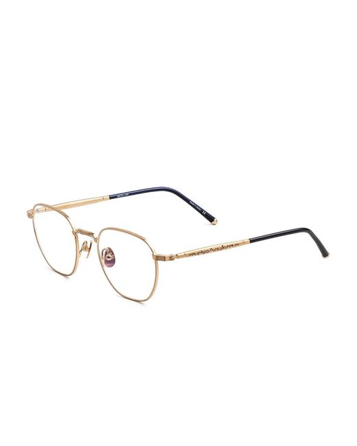 Matsuda Natural Round-Frame Glasses