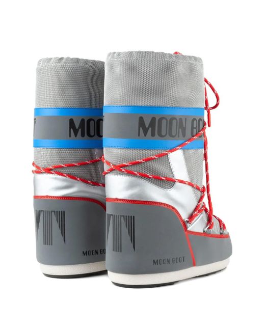 Moon Boot Blue Icon Snow Boots