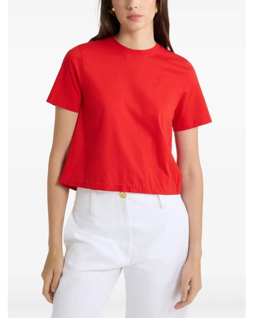 Patou Red Rückenfreies T-Shirt