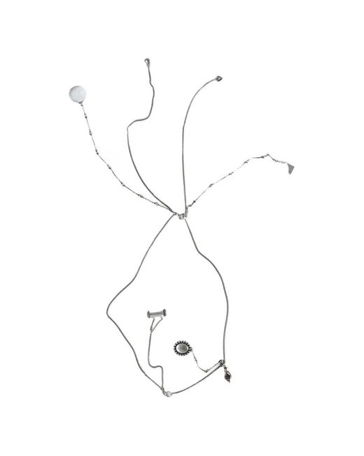 Ann Demeulemeester White Yula Necklace
