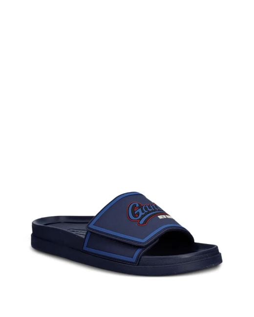 Gant Blue Claquettes À Fermeture Scratch for men