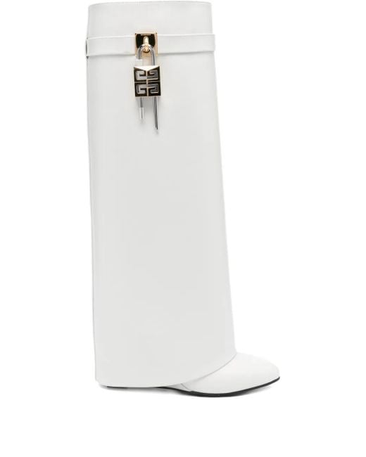 Givenchy White Boots