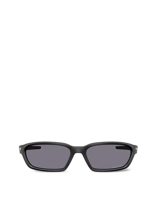 Oakley Gray Terraforma Rectangle-Frame Sunglasses