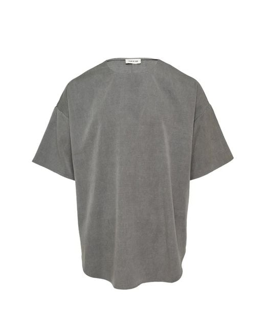Fear Of God Gray Reimagined Short Sleeve T-Shirt For for men