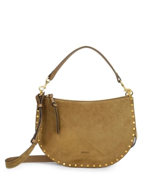 Isabel Marant Metallic Oskan Soft Zipped Bag