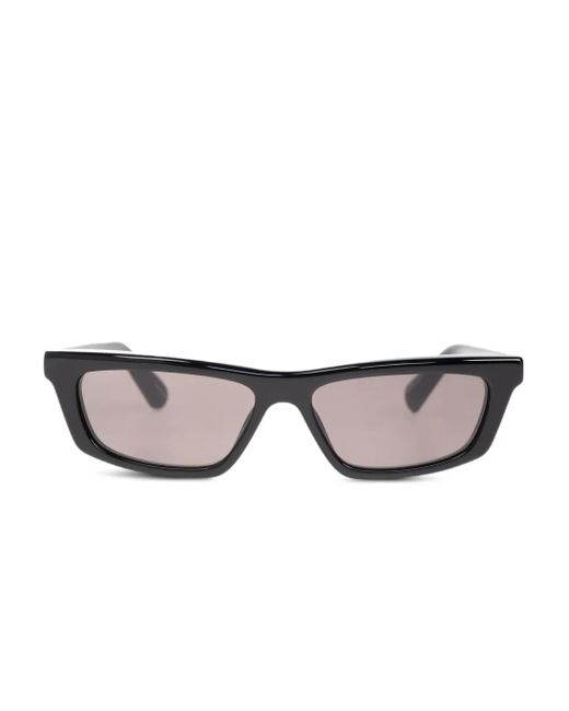 Jacquemus Gray Rectangle-Frame Sunglasses