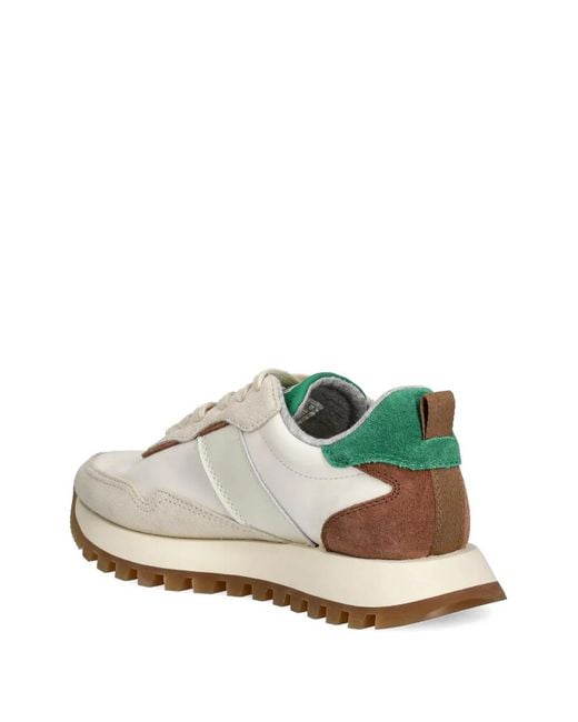Gant White Panelled Sneakers