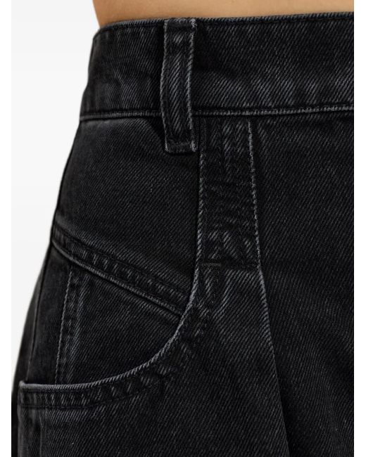 Isabel Marant Black Lisha Tapered Jeans