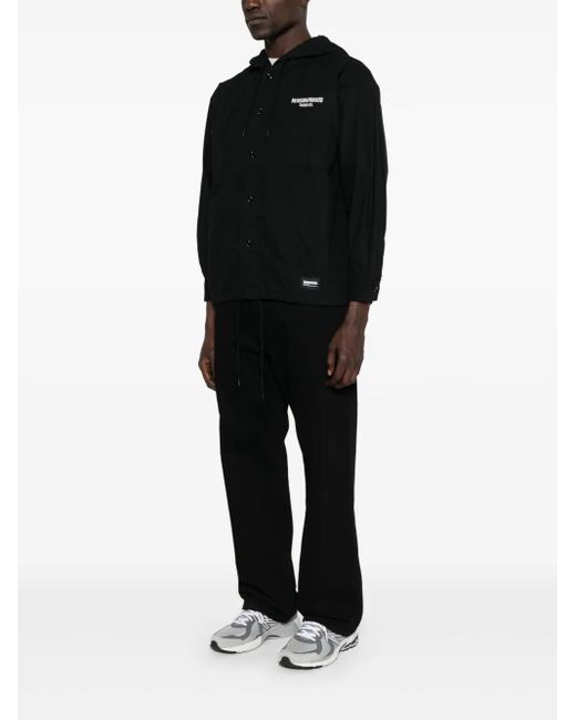 Neighborhood Black Hooded Jacket for men
