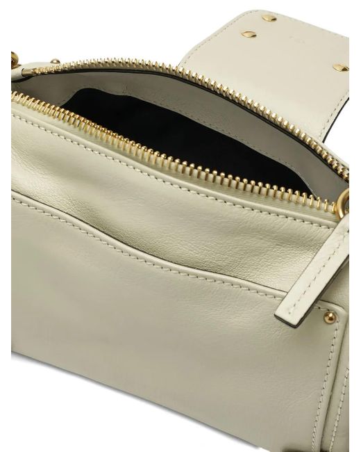 Chloé Metallic Padlock-Detail Shoulder Bag