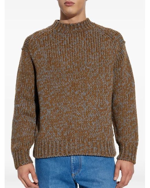 Tod's Brown High-Neck Sweater for men