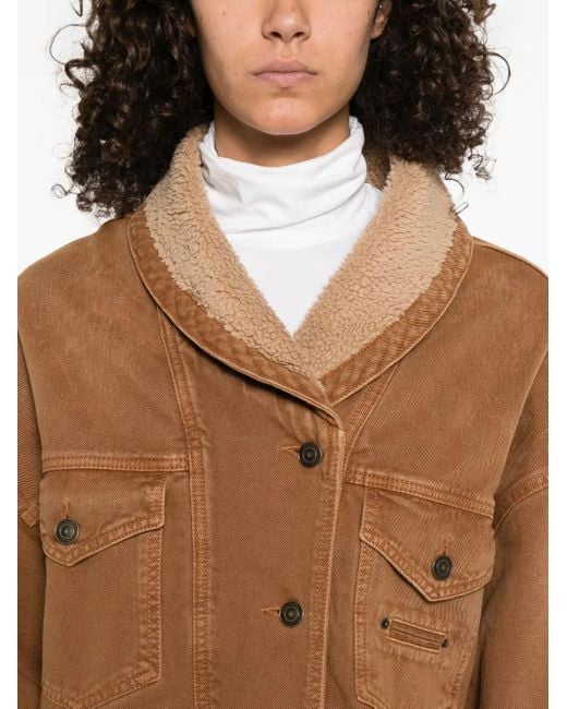 Isabel Marant Brown Pimia Denim Jacket