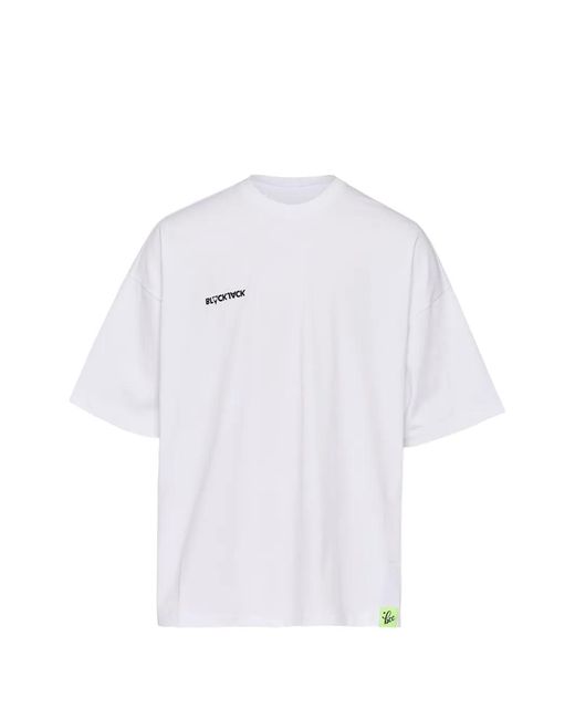 Black Jack Jewelry White Crew-Neck Crew-Neck T-Shirt