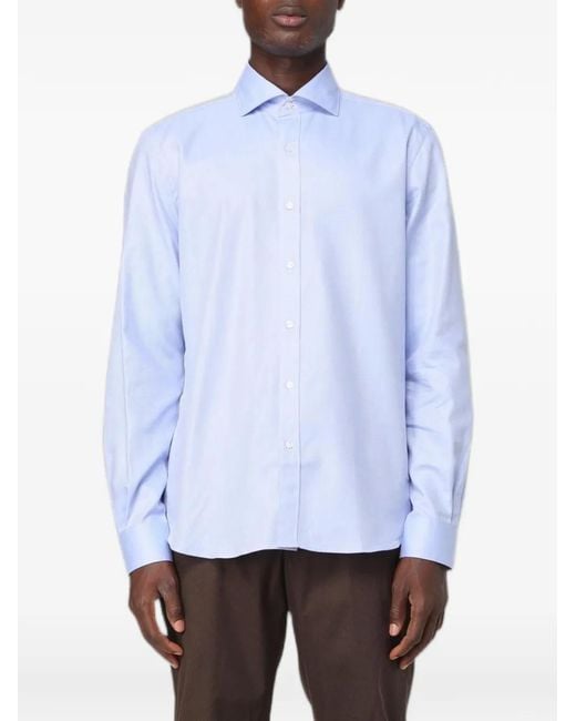 Camicia di Fay in White da Uomo