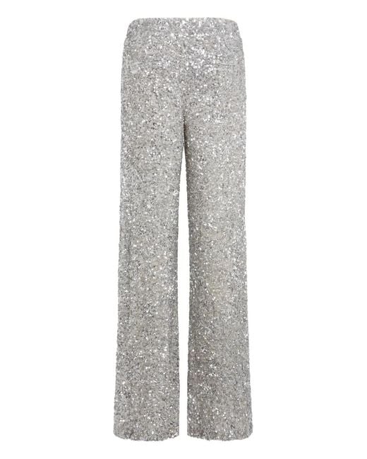 Alice + Olivia Gray Alice + Olivia Mame Pant