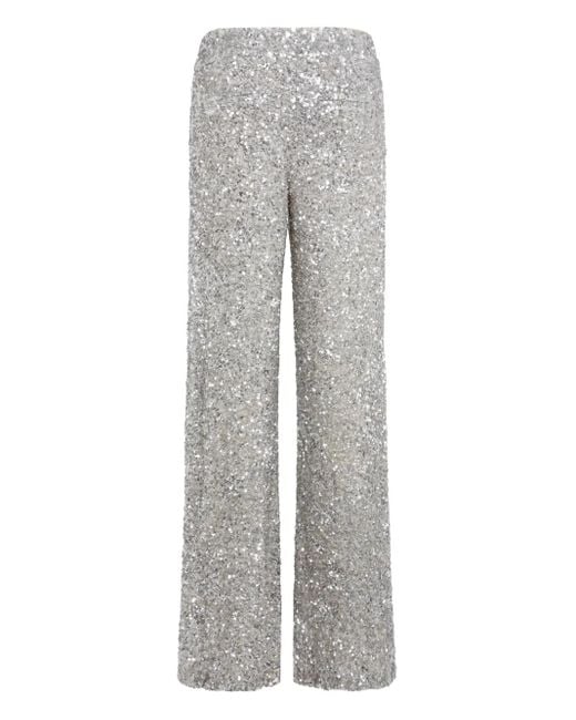 Pantalones Mame Alice + Olivia de color Gray
