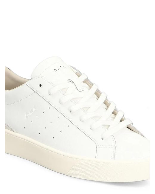 Date White Sonica Perforated Panelled Sneakers for men