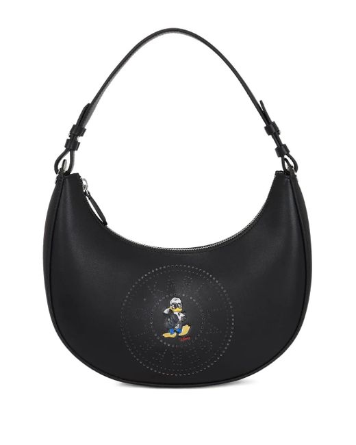 Karl Lagerfeld Black X Disney Moon Shoulder Bag