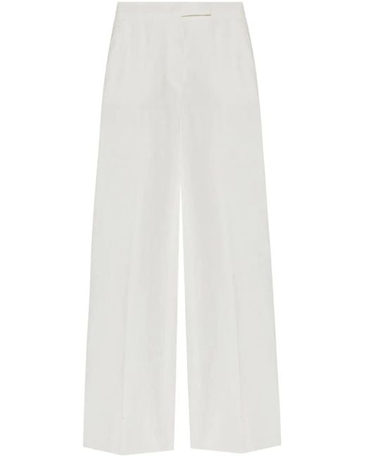 Max Mara Sequoia Broek in het White