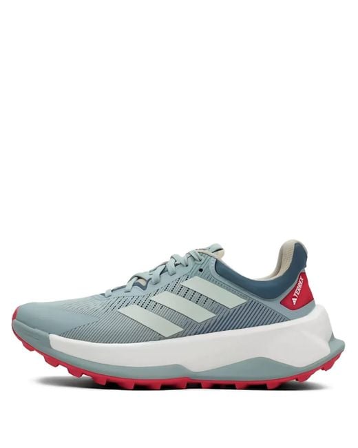 Adidas Blue Terrex Flats Soulstride Ultra Trail Sneakers for men