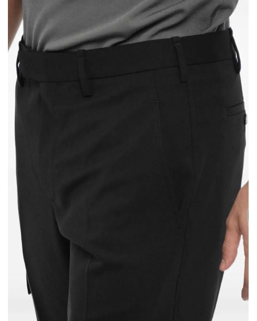 Neil Barrett Black Skinny-Fit Belt-Loop Cargo Pants for men