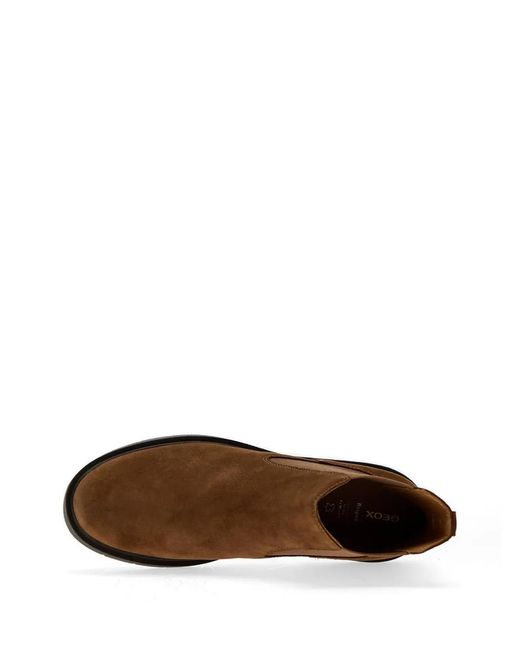 Geox Brown Spherica Ec1 Chelsea Boots