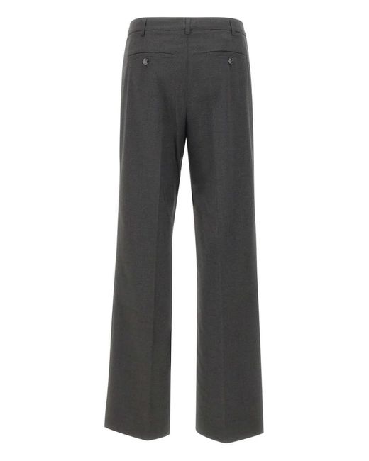 Herskind Gray Jack Pleated Trousers