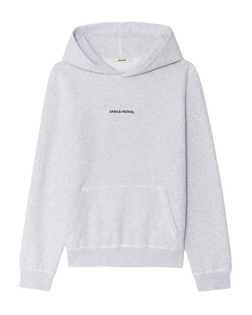 Hoodie Sanchi À Patch Photo Zadig & Voltaire pour homme en coloris White