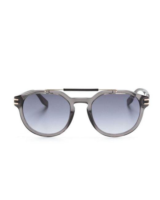 Marc Jacobs 675S Sonnenbrille mit rundem Gestell in Blue für Herren