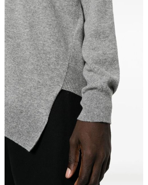 Comme des Garçons Gray Wool Cardigan for men