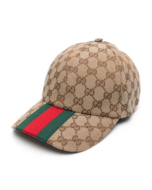 Gucci Baseballkappe Aus Gg Canvas, Grösse in Brown für Herren
