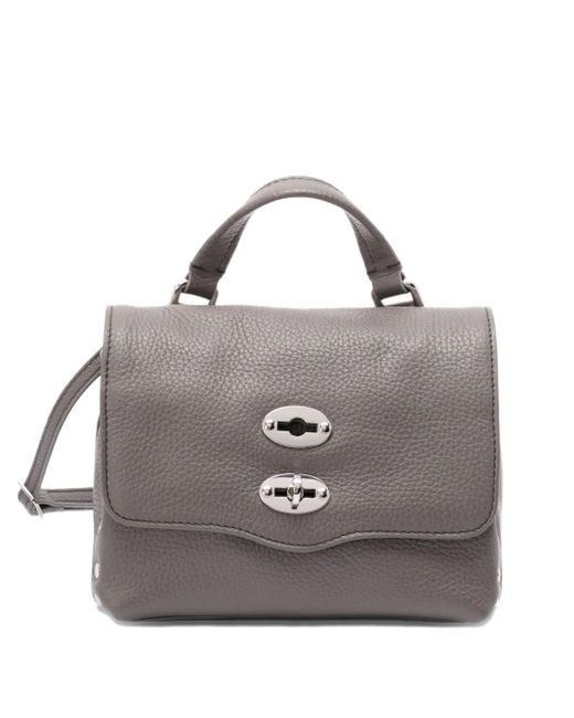 Borsa Tote Baby Postina di Zanellato in Gray