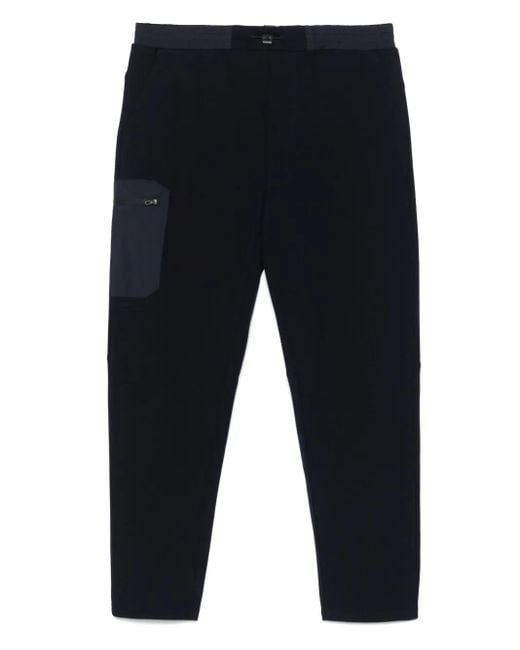 Sease Blue Drawstring Trousers for men