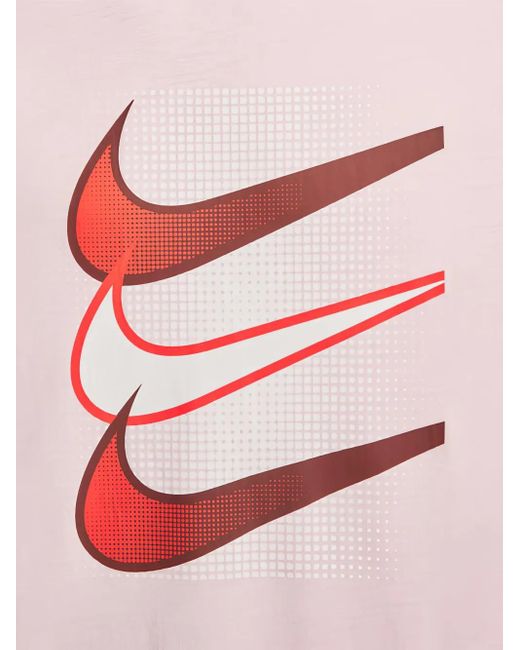メンズ Nike Stadium Sportswear Pink Bloom Tシャツ Red