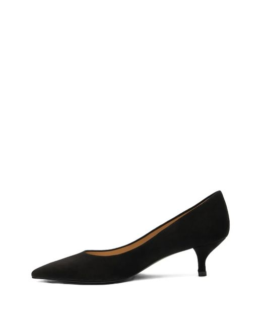 Stuart Weitzman Stuart Power 50mm キトゥンヒール パンプス Black