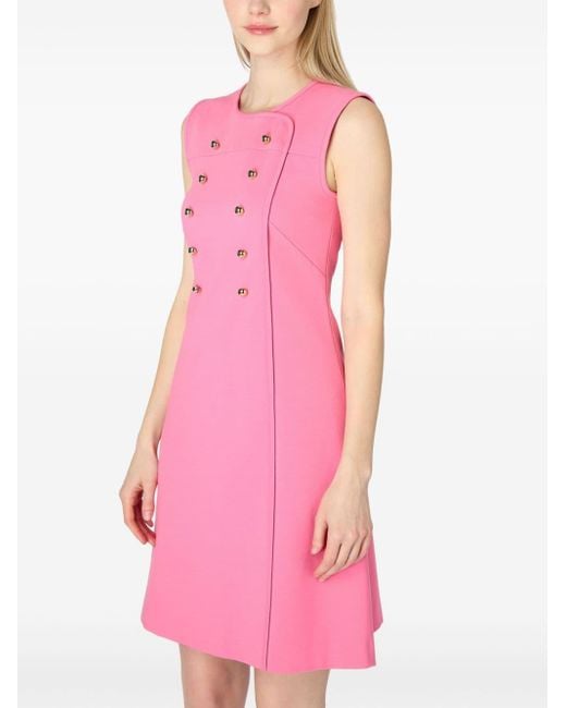 Robe courte Sybil à design sans manches Jane en coloris Pink