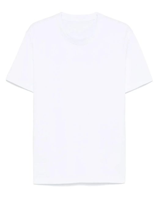 Sacai White Logo-Print T-Shirt for men