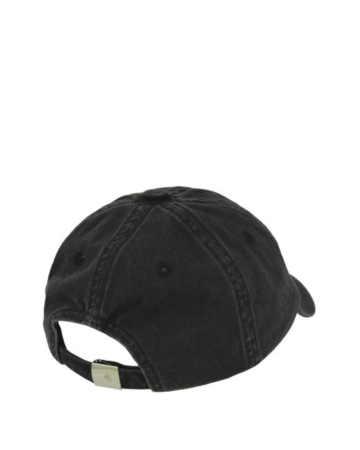 Stone Island Black Baseball Cap for men