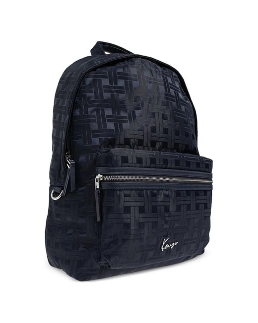 KENZO Blue Sac À Dos for men